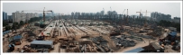 【单幅】2007年建设中的北京南站